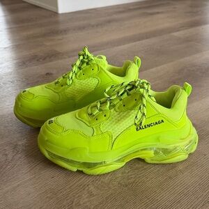 Balenciaga Vibrant Lime Sneakers